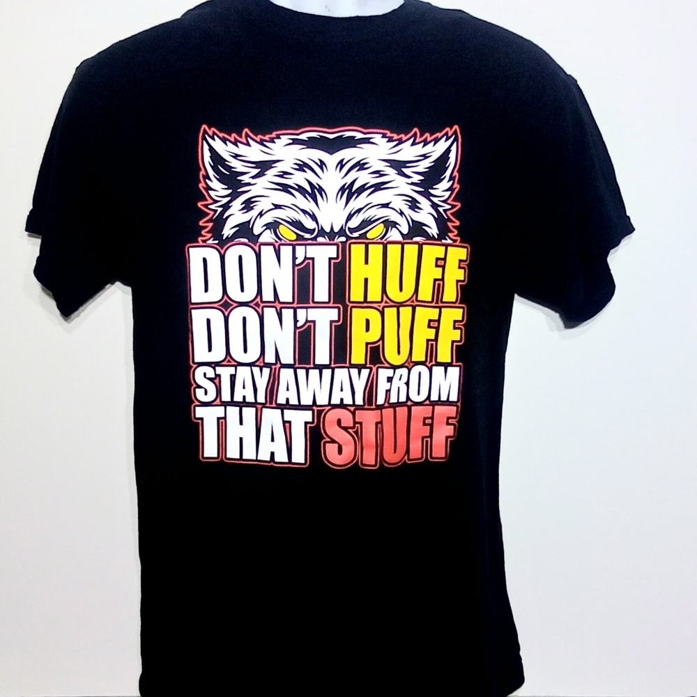 MEN'S MEDIUM BLACK TEE SHIRT